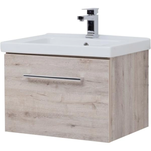 Тумба Dreja BIG INN 65 см под умывальник дуб кантри, подвесная