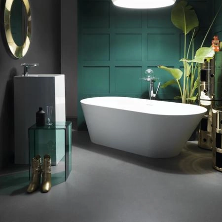 Laufen Kartell Ванна 1715x815x450мм, свободностоящая, с слив-переливом,  материал: композит, цвет: белый (СПЕЦЦЕНА с нашего склада!)