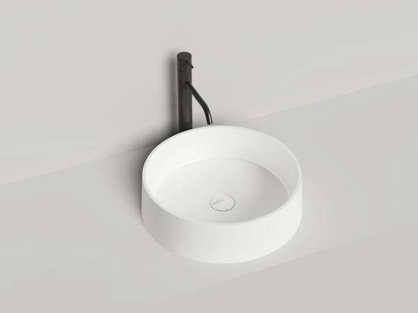 Раковина Salini GLORIA 01 S-Stone матовая 44x44 1102201M накладная