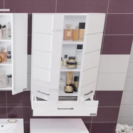 Шкаф СаНта Омега 60х90 407005, подвесной, над стиральной машиной