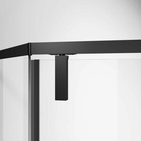 Душевой уголок Vincea Slim-N VSP-4SN100CLB, 1000*1000, черный, стекло прозрачное