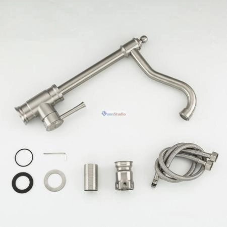 Смеситель для кухни Frap F41899-4 сатин