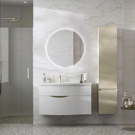 Пенал Kerama Marazzi CUBO КУБО CUB.165Rh\LIM подвесной правый 165, лимо матовый