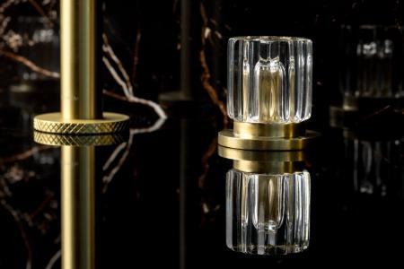 Смеситель на столешницу Boheme ELEGANTE на 3 отв. MAT GOLD 152-MG-EL