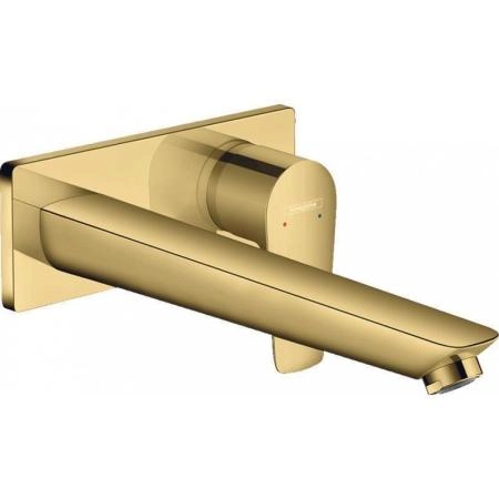 Смеситель Hansgrohe 71734990 Talis для раковины E 225 мм, настенный (внешняя монтажная часть) полированное золото