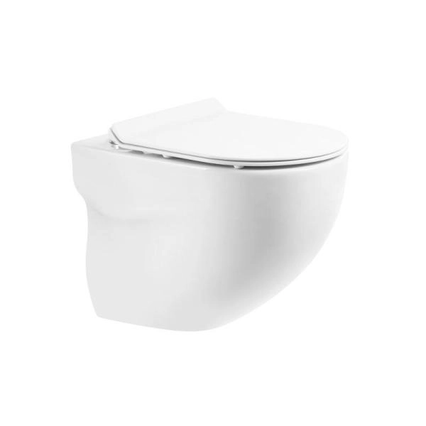 Унитаз Belbagno ONDA BB066CHR подвесной безободковый с креплением