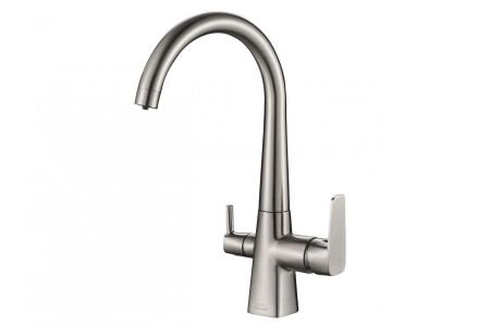 Смеситель для кухни ZORG Steel Hammer (SH 819 SATIN) сатин