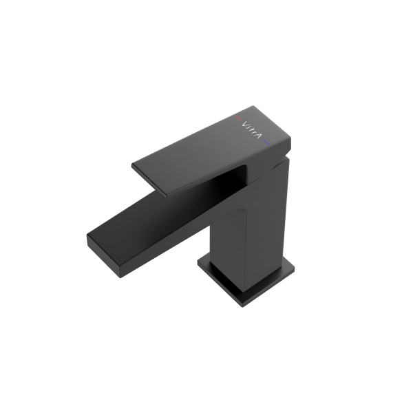 Смеситель VitrA Minimax Square  A4372036EXP однорычажный матовый черный латунь