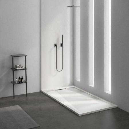 Поддон Esbano 100x80 белый ESP-LX108W литьевой мрамор