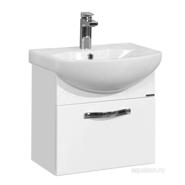 Тумба под раковину Акватон Ария 50 см, цвет белый