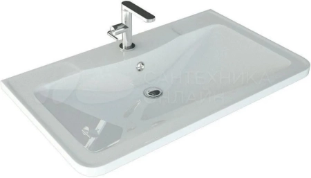 Тумба под раковину Style Line Elfante Атлантика 60 Люкс антискрейч, PLUS, напольная