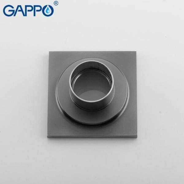 Душевой трап Gappo G81004-4 бронза 100x100мм