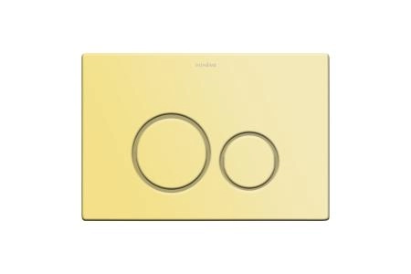 Кнопка для инсталляции Boheme нерж.сталь ультраплоская Gold GEBERIT 300-серия 649-G