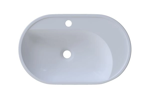 Раковина Uperwood Luna 60 см, овальная