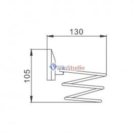 F1628 Держатель для фена Frap