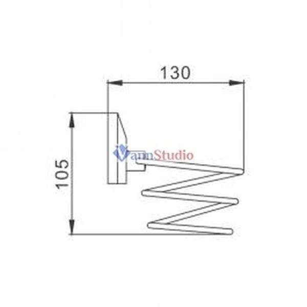 F1628 Держатель для фена Frap