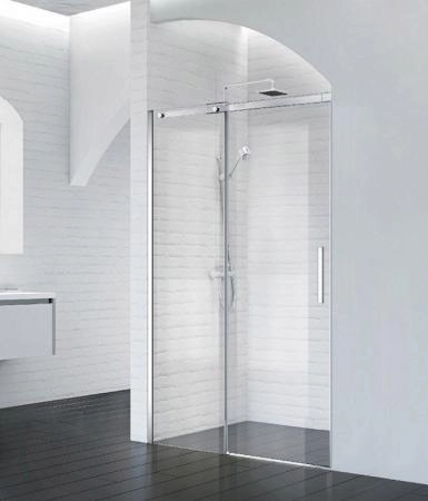 Душевая дверь BelBagno ACQUA 120 прозрачное стекло 8 мм профиль хром ACQUA-BF-1-120-C-Cr
