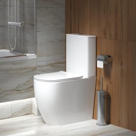 Унитаз Grossman GR-4473S Style (655*365*920) напольный Безободковый с ВЫСОКОЙ ЧАШЕЙ 48 см