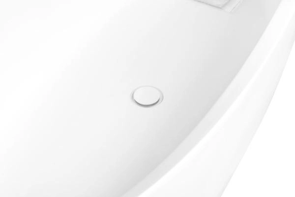 Ванна NT BAGNO NT204 VENEZIA 1600x700 искусственный камень белый матовый