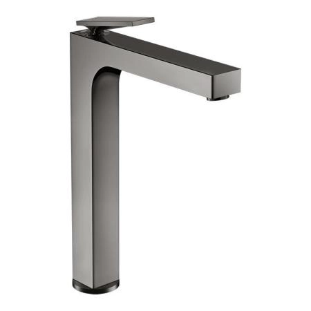 Axor Citterio Смеситель для раковины 280, хр, на 1 отв., с донным клапаном, высокий, цвет: полированный черный хром