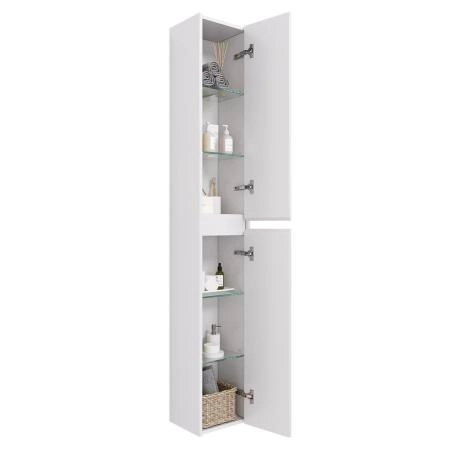 Шкаф-колонна DREJA SLIM 99.0406 30 см, белый