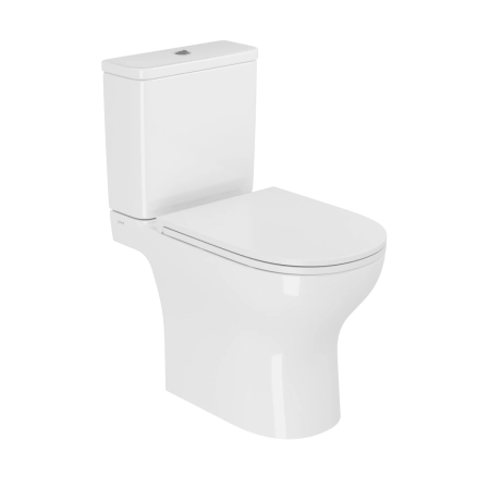 Унитаз-компакт напольный VitrA M50 9889B003-7200 безободковый VortexFlush с сиденьем микролифт белый санитарный фарфор