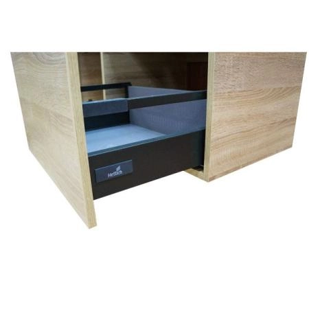 Тумба с раковиной Comforty Тромсе-80 дуб сонома