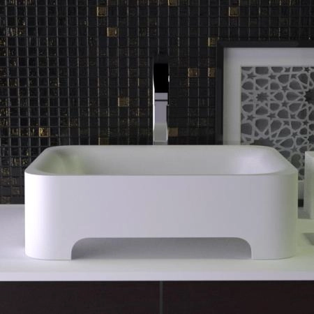 KNIEF Feel Раковина 50х40х15 см, без отв., цвет: белый матовый