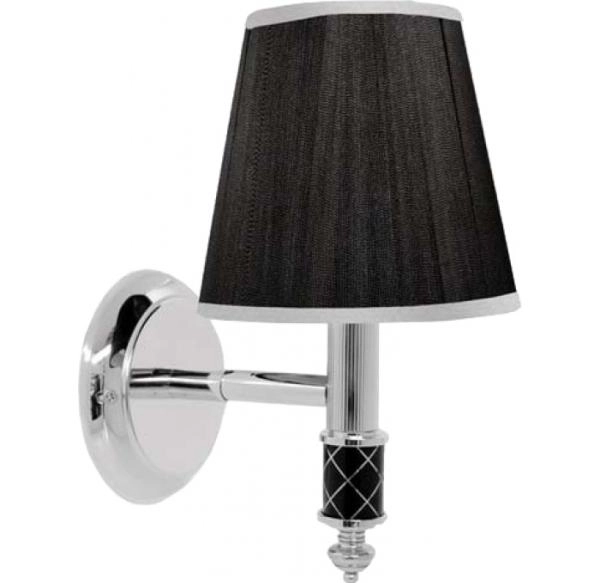 Бра BOHEME MURANO CHROME, черное 763