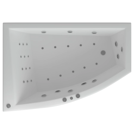 Ванна АКВАТЕК Оракул 180x125 НМ (пневматика) левая