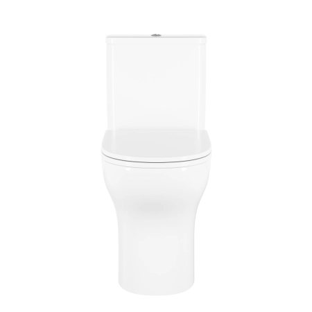 Унитаз-компакт напольный VitrA M50 9889B003-7200 безободковый VortexFlush с сиденьем микролифт белый санитарный фарфор