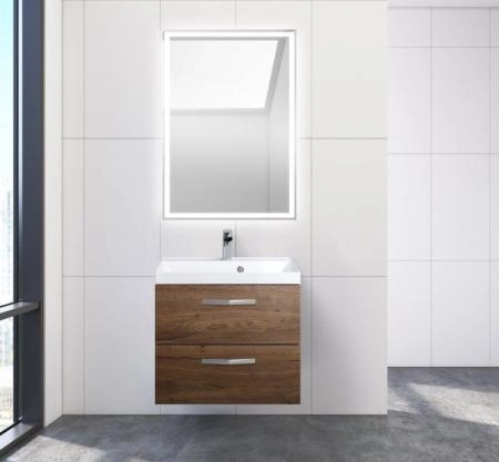 Тумба под раковину Belbagno AURORA Rovere Nebrasca Nature подвесная AURORA-600-2C-SO-RNN