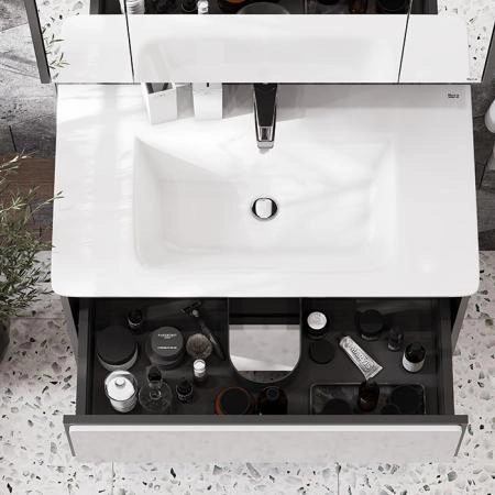 Roca The Gap Original UNIK Раковина подвесная 80x44x16.5см., с 1 отв., цвет: белый