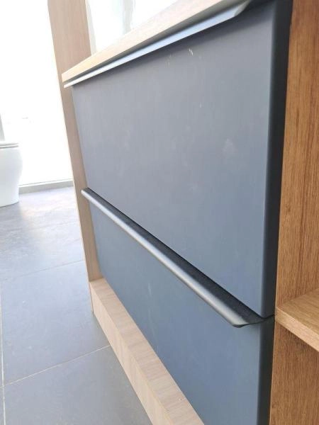 Тумба под раковину VENECIANA SANGRO 100 под наклад.умыв., с 2-мя ящ+ниши, индиго