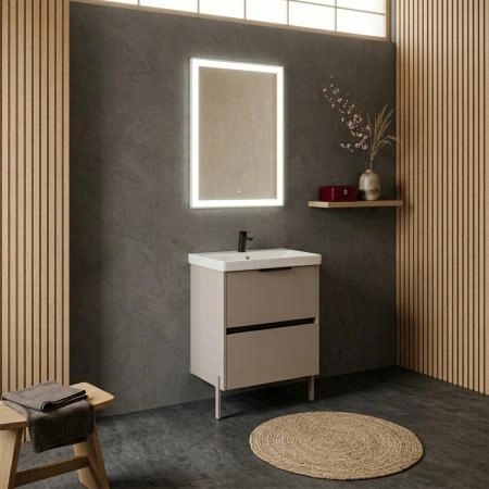Комплект нерегулируемых мебельных ножек Comforty 00-00022122 2 штуки h=200мм цвет серый шёлк