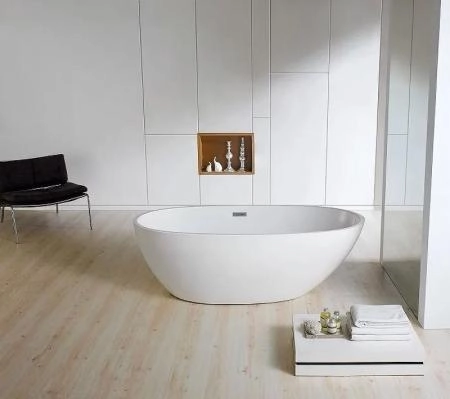 Ванна акриловая Azario Leeds 169x85 свободностоящая (LEE17085)