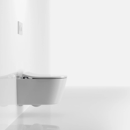 TOTO RP Унитаз подвесной NEW 54x38x33см, с сиденьем TC513F, цвет: белый