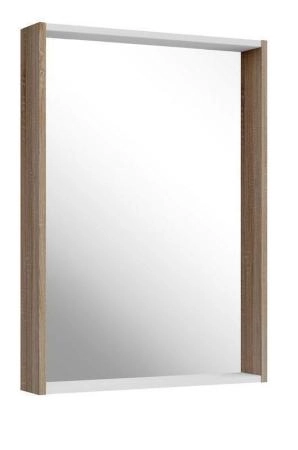 Зеркало ASB-Mebel Лавре 60 Дуб Бардолино/Белый