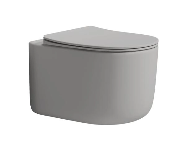 Flow подвесной унитаз Boheme LUNA с крышкой, функция Торнадо 969-SET-L