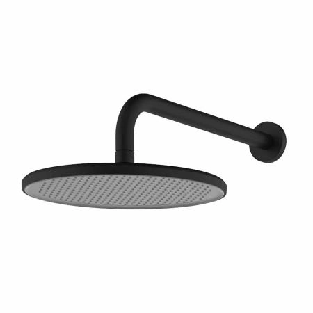 Смеситель для душа Azario VISE с верхним и ручным душем, скрытый монтаж, черный (AZ-VSA248330PA+82KPA)