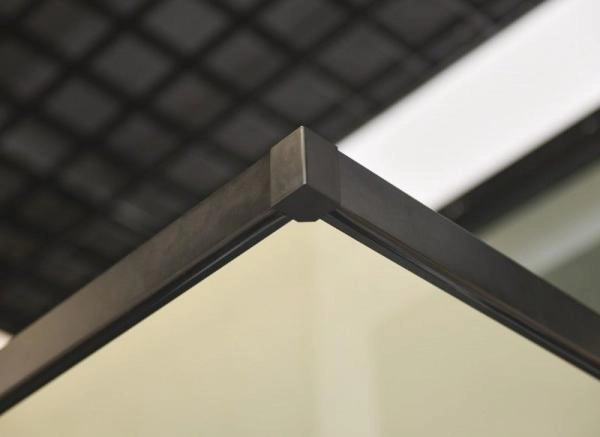 Душевая кабина Esbano 100x100 профиль Черный стекло прозрачное ESKBB100CKR