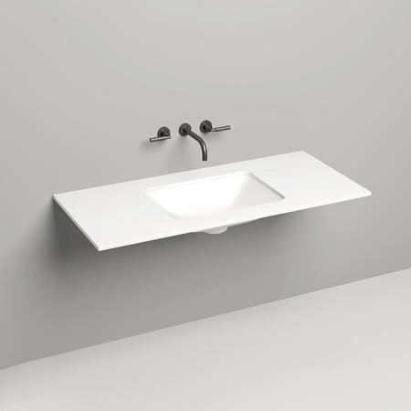 Salini Столешница 120х50х1.5 cм, из материалов S-Stone, цвет: белый матовый