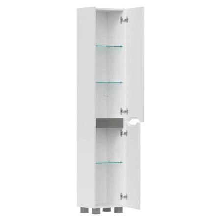 Пенал для ванной напольный Volna Lake 35