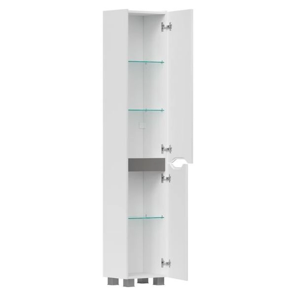 Пенал для ванной напольный Volna Lake 35