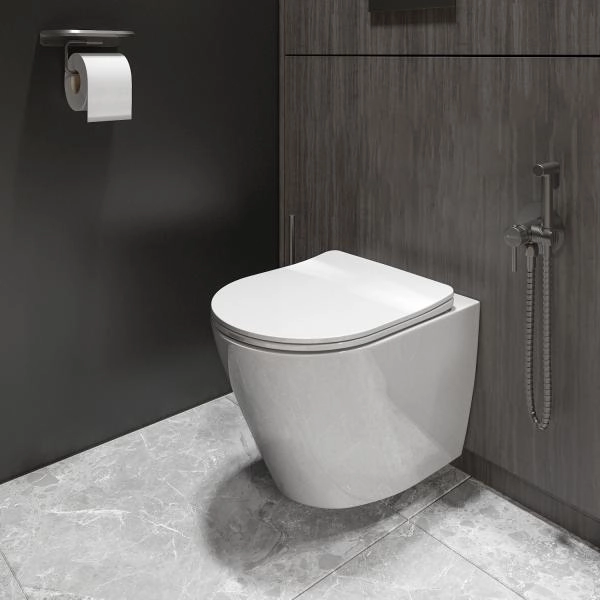 Унитаз KNOTLOR WC490WG, подвесной белый