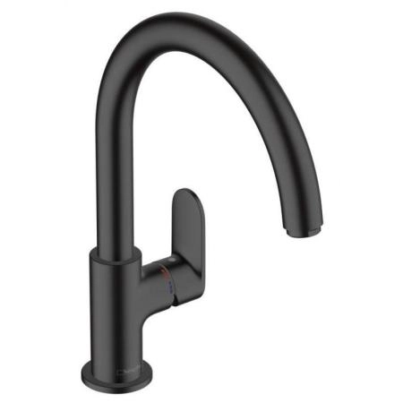 Hansgrohe 71870670 Vernis Blend M35 Смеситель для кухни 209 мм, излив, матовый черный