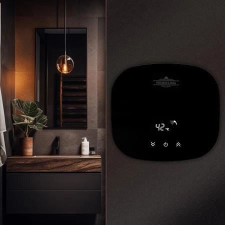 Электрический проточный водонагреватель PRIMOCLIMA THERMA 5.5 кВт, черный