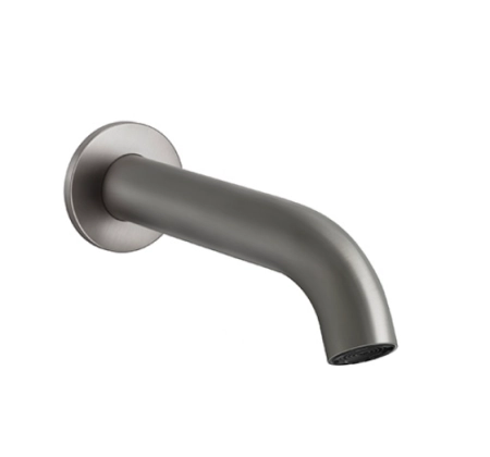 Gessi Bath-Shower 316 излив для ванны, заказывается отдельно смеситель удаленного управления, цвет Steel Brushed