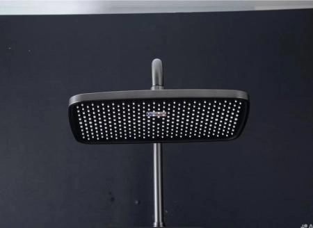 Душевая система Gappo G2418-29 с изливом оружейная сталь