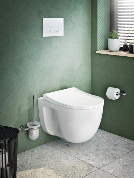 Кнопка смыва для инсталляции VitrA Loop O  740-0500 глянцевая белая двойный смыв
